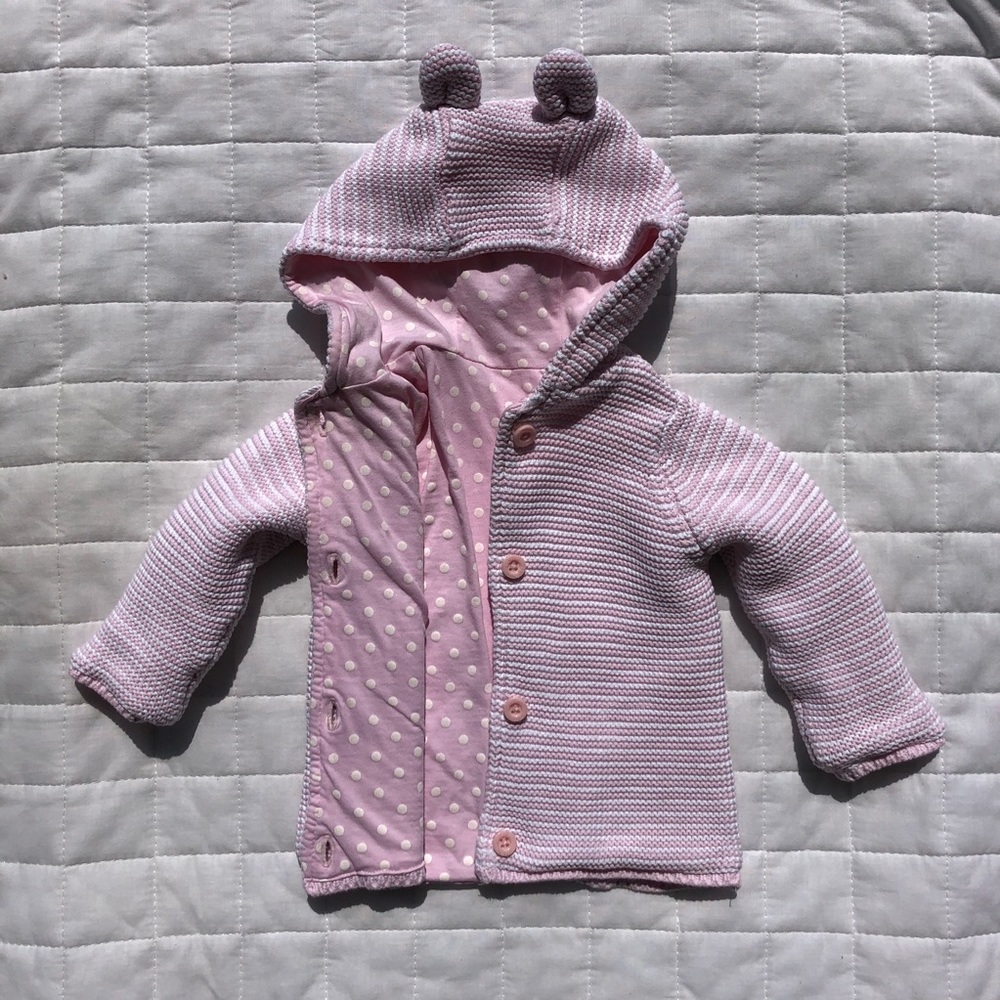Striped Hooded Cardigan - Picture 6 of 7